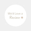 We’d Love a Review Stickers | Small Business Packaging Labels