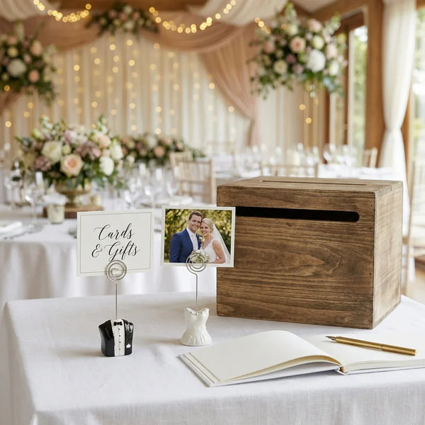 100 Bulk Buy Pack of 50 Bride 50 Groom Wedding Name Card Place Stand - Wedding Table Decoration Bomboniere Favour Gift - Sticksy Prints Australia