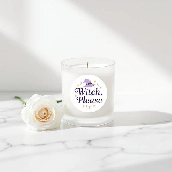 “Witch Please” Candle Label Stickers