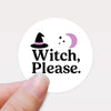 “Witch, Please.” (Lilac Edition) Candle Label Stickers - Sticksy Prints Australia
