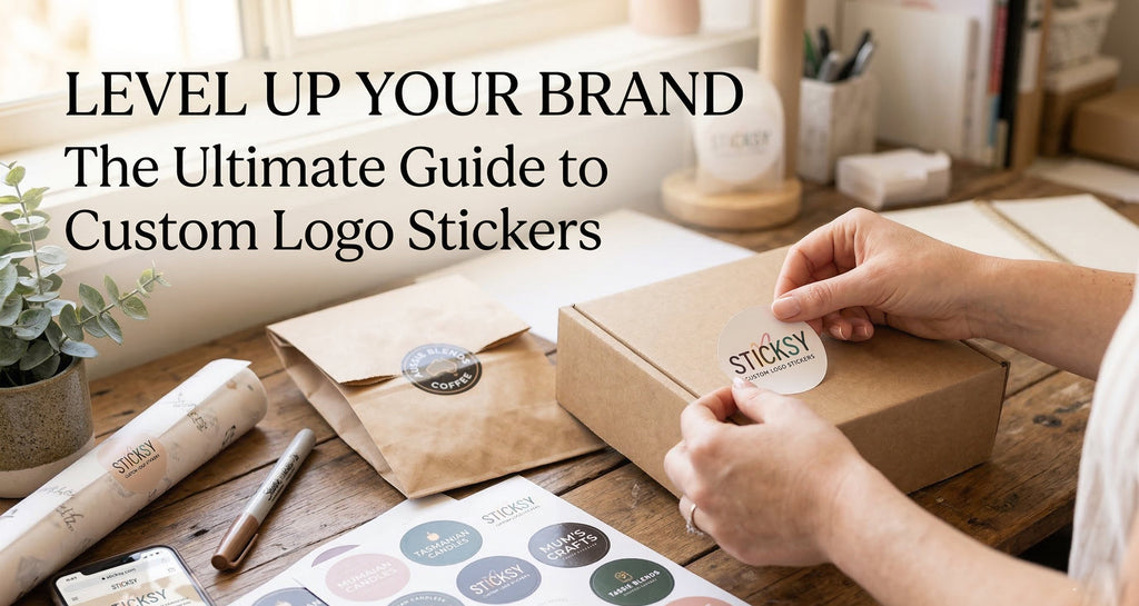 Level Up Your Brand: The Ultimate Guide to Custom Logo Stickers for Small Businesses