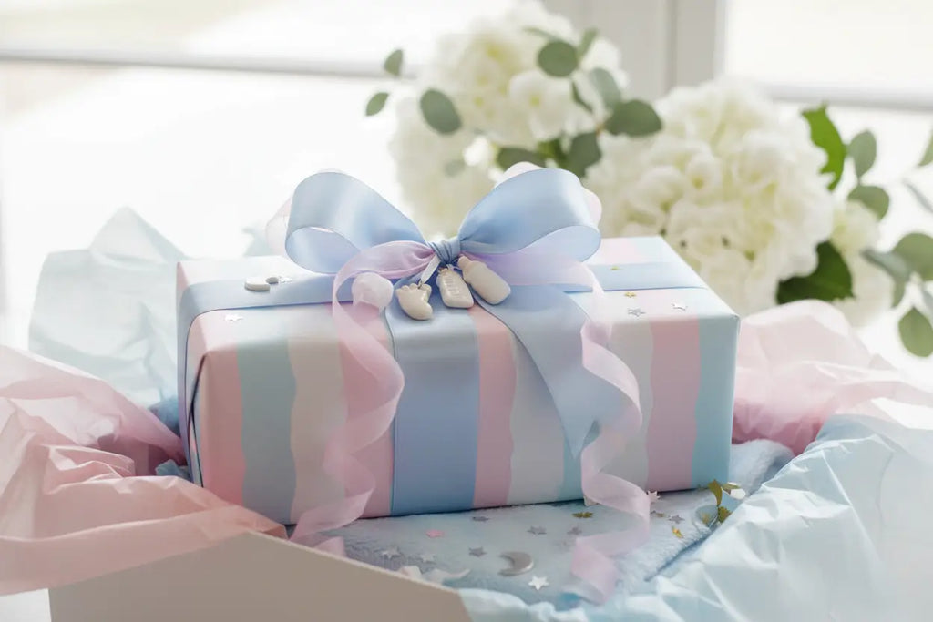 How to Build a Beautiful Party Gift Box Using Stickers