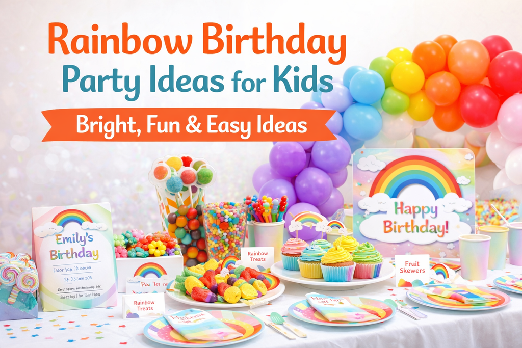 Rainbow Birthday Party Ideas That Are Bright, Fun & Easy