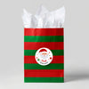 Personalised Kids Christmas Sticker Labels From Santa