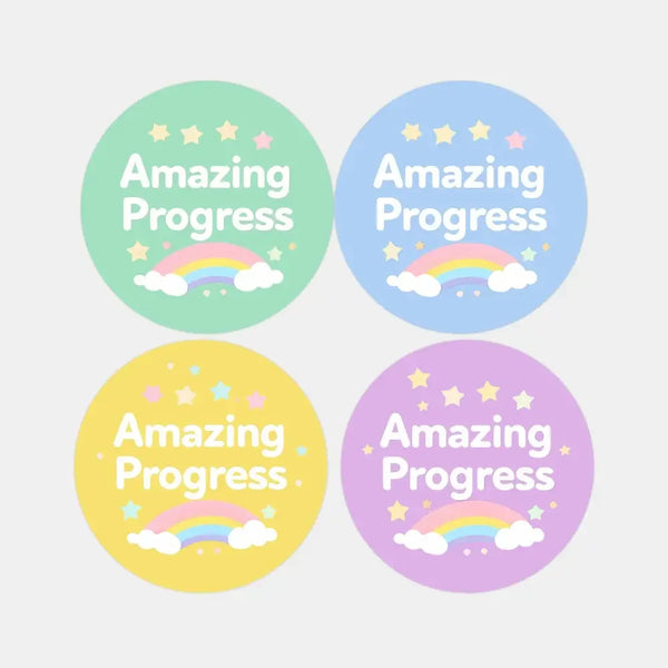 Amazing Progress Pet Training Reward Stickers | Positive Reinforcement Stickers for Dogs & Puppies - Sticksy Prints Australia