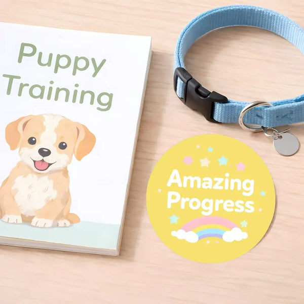 Amazing Progress Pet Training Reward Stickers | Positive Reinforcement Stickers for Dogs & Puppies - Sticksy Prints Australia