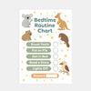 Australian Animal Bedtime Routine Chart for Kids – Printable (A4)