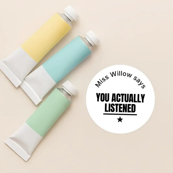 Bold Sarcastic Teen Behaviour Stickers – Personalised Minimalist Teacher Reward Stickers - Sticksy Prints Australia