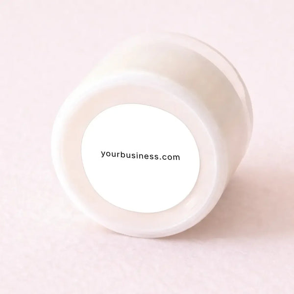 Business Website URL Stickers | Round Packaging Labels for Small Businesses - Sticksy Prints Australia