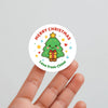 Christmas Tree Gift Stickers – Personalised Name Label