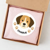Custom Dog Photo Portrait Label Stickers – Personalised Just for You!