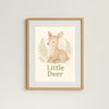 Deer Nursery Wall Art Print – Woodland Animal Watercolour (Digital Download)