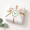 Thank You Stickers | Colourful Floral Wreath Packaging Labels | Small Business Stickers Australia - Sticksy Prints Australia