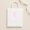 Pastel Unicorn Thank You Stickers – Custom Name Kids Birthday Party Favour Labels