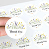 Thank You Stickers | Colourful Wildflower Packaging Labels | Small Business Stickers Australia - Sticksy Prints Australia
