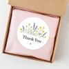 Thank You Stickers | Colourful Wildflower Packaging Labels | Small Business Stickers Australia - Sticksy Prints Australia