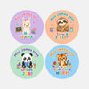 Personalised Animal Reward Stickers for Teachers | Cute Classroom Praise Labels