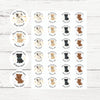 Staffordshire Dog Reward Stickers Teacher Praise Classroom Stickers