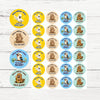 Personalised Australian Animal Reward Stickers for Teachers | Cute Classroom Praise Labels