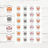 Personalised Woodland Animal Teacher Reward Stickers