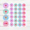 Personalised Kindness Reward Stickers for Teachers | Heart Classroom Praise Labels