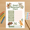 Australian Animal Good Behaviour Chart for Kids – Printable (A4)