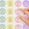 Personalised Pastel Rainbow Reward Stickers for Teachers | Cute Classroom Praise Labels