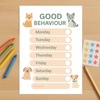 Dog Reward Chart for Kids – Good Behaviour Printable (A4) (Copy)