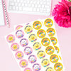 Personalised Rainbow Star Reward Stickers for Teachers | Bright Classroom Praise Labels