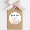 Personalised Thank You Wedding Stickers – Blush Floral Design