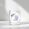 “I Don’t Chase, I Light Candles” (Lavender Floral Edition) Sticker Labels