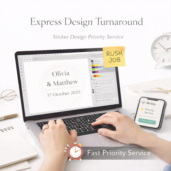 Express Design Turnaround – Sticker Design