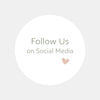 Follow Us on Social Media Stickers | Small Business Packaging Labels - Sticksy Prints Australia
