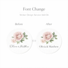Font Change – Sticker Design