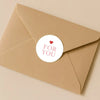 For You Stickers – Minimal Valentine Gift Seals - Sticksy Prints Australia