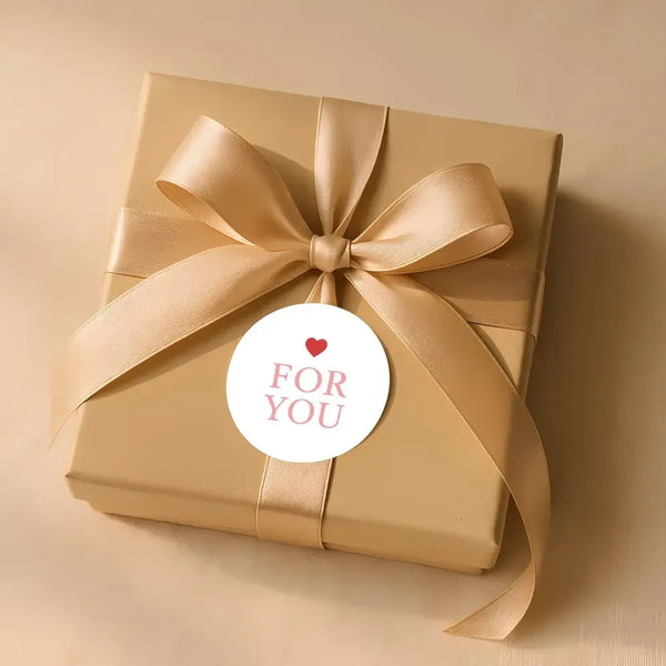 For You Stickers – Minimal Valentine Gift Seals - Sticksy Prints Australia