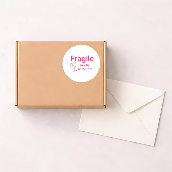 Fragile Handle With Care Stickers | Bold Fragile Packaging Labels for Small Business Australia