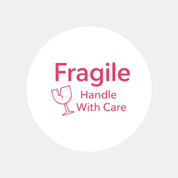 Fragile Handle With Care Stickers | Bold Fragile Packaging Labels for Small Business Australia - Sticksy Prints Australia