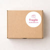 Fragile Handle With Care Stickers | Pink Packaging Labels for Small Business & Orders - Sticksy Prints Australia