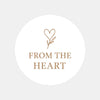 From the Heart Stickers – Elegant Valentine Gift Seals - Sticksy Prints Australia