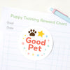Good Pet Reward Stickers | Pet Training Stickers | Positive Reinforcement Stickers