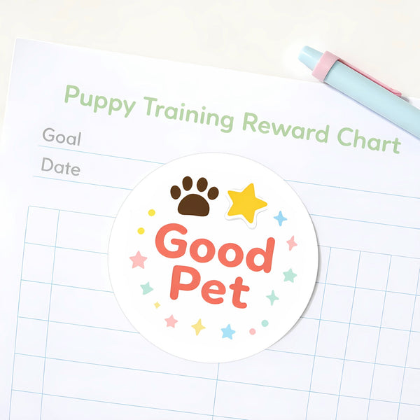 Good Pet Reward Stickers | Pet Training Stickers | Positive Reinforcement Stickers