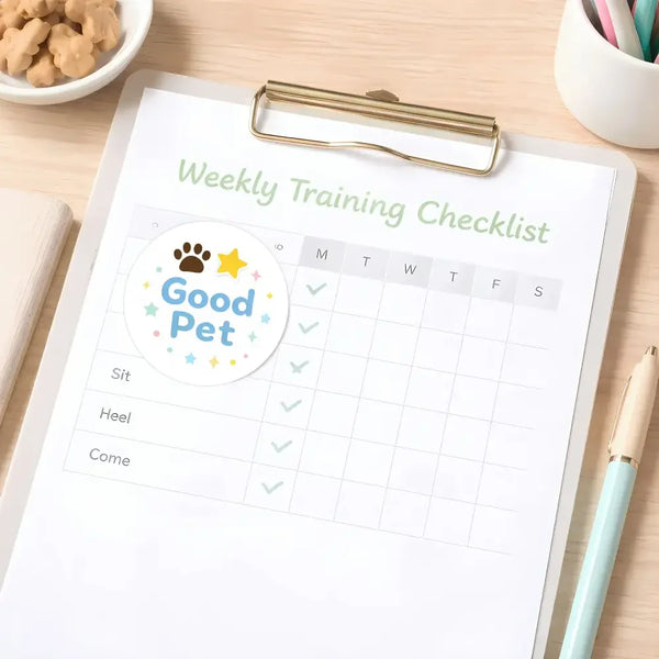 Good Pet Reward Stickers | Pet Training Stickers | Positive Reinforcement Stickers - Sticksy Prints Australia