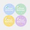 Great Behaviour Pet Training Reward Stickers | Positive Reinforcement Stickers for Dogs & Puppies