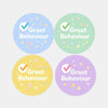 Great Behaviour Pet Training Reward Stickers | Positive Reinforcement Stickers for Dogs & Puppies - Sticksy Prints Australia