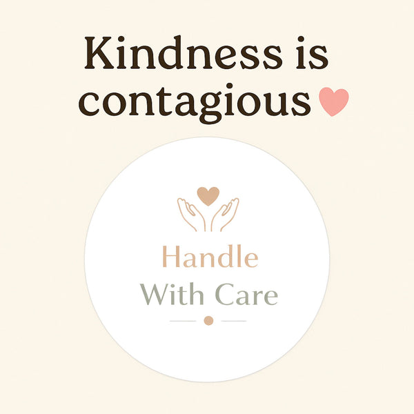 Handle With Care Stickers | Fragile Packaging Labels | Small Business Shipping Stickers Australia