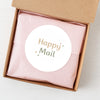 Happy Mail Stickers | Neutral Packaging Stickers for Small Business | Mail Order Stickers Australia