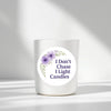 “I Don’t Chase I Light Candles” (Lavender Floral Edition) Sticker Labels