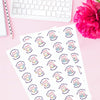 Kawaii Owl Reading Reward Stickers | Personalised Teacher Literacy Stickers