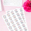 Kawaii Owl Reading Reward Stickers | Personalised Teacher Literacy Stickers - Sticksy Prints Australia